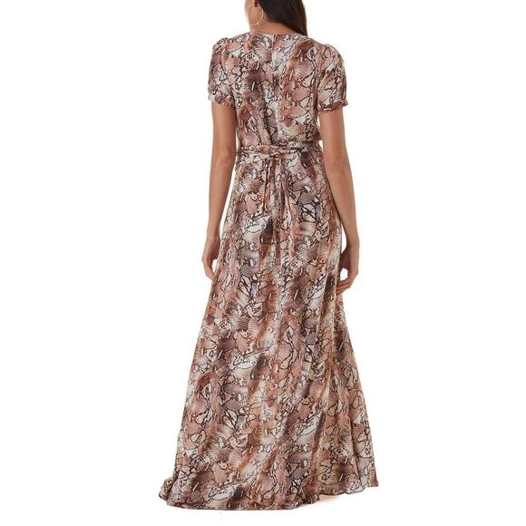 Melissa Odabash Viscose classic Lou Snake Long Dress size XS - Picture 2 of 12